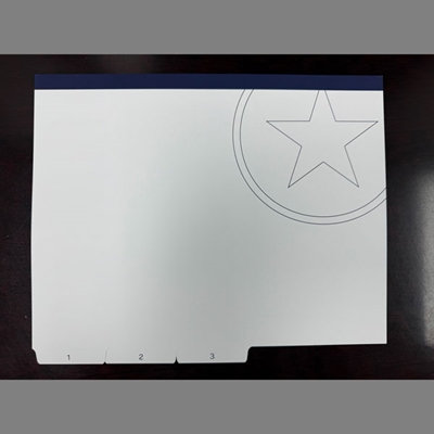 Show details for Pitchbook Tabs 1-3 and packed in sets of 20