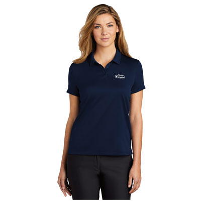 Show details for TC Nike Ladies Dry Essential Solid Polo
