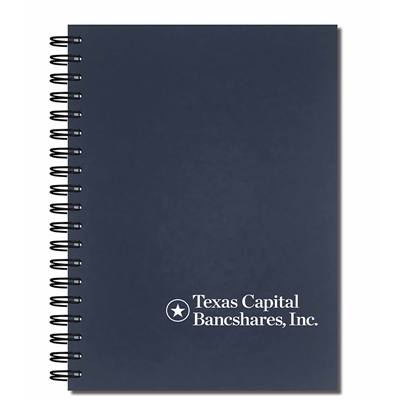 Show details for Heavy Cover 7x10 Navy Notebook TCBI