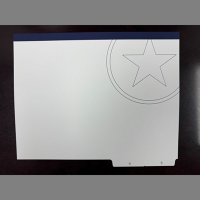 Show details for Pitchbook Tabs 4-5 and packed in sets of 20